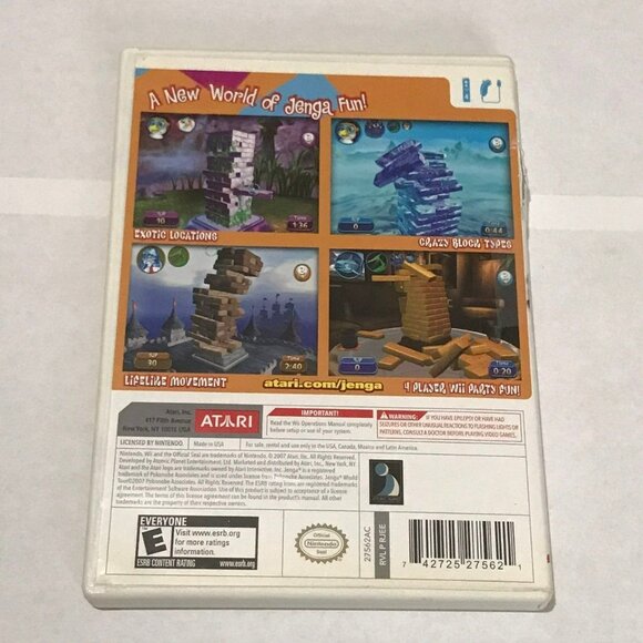 Nintendo Wii Jenga World Tour CIB - Picture 2 of 3
